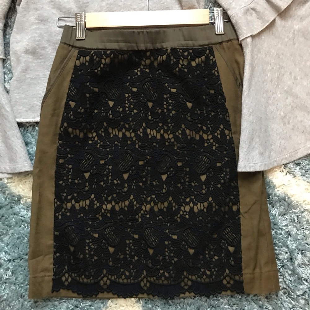 Anthropologie Pencil Skirt